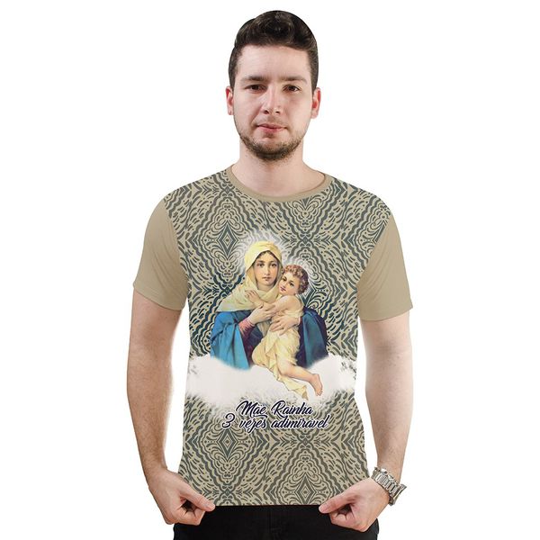 Camiseta-Mãe Rainha.GCA727