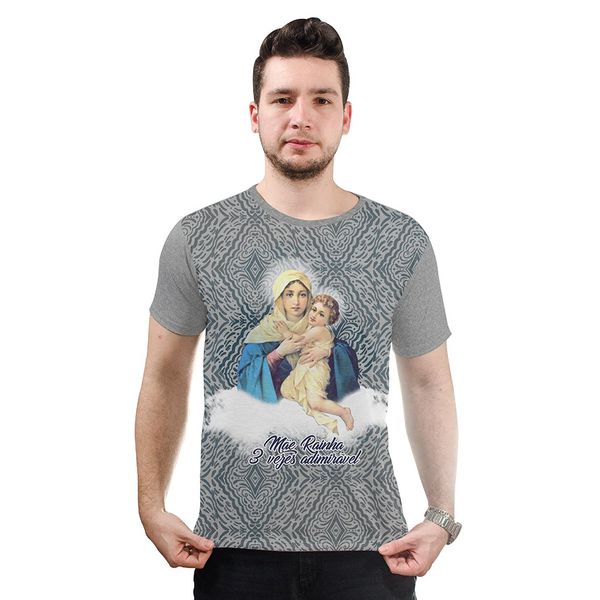 Camiseta-Mãe Rainha.GCA729