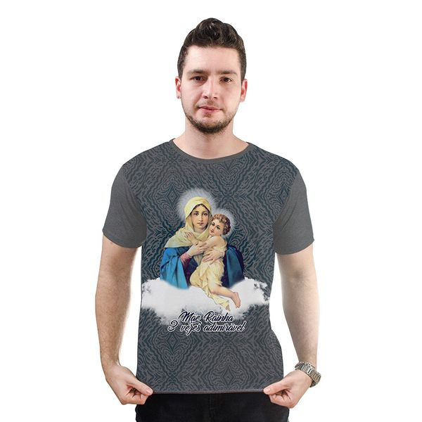 Camiseta-Mãe Rainha.GCA730