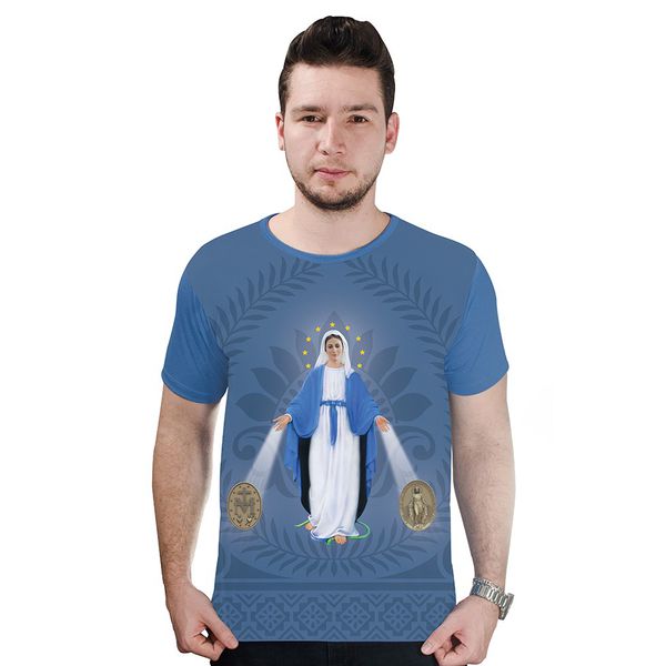 Camiseta-Medalhas Milagrosas N.Sª Graças.GCA781