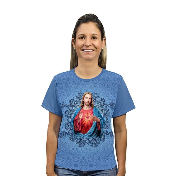 Camiseta-Sagrado Coração de Jesus.GCA225