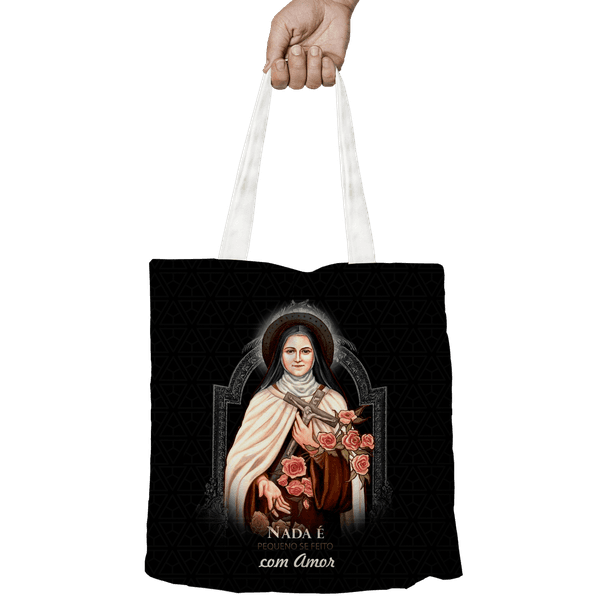 Bolsa Santa Terezinha Preta. BOL1309