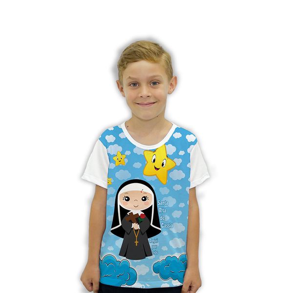 Camiseta Infantil- Santa Rita.GCI1215