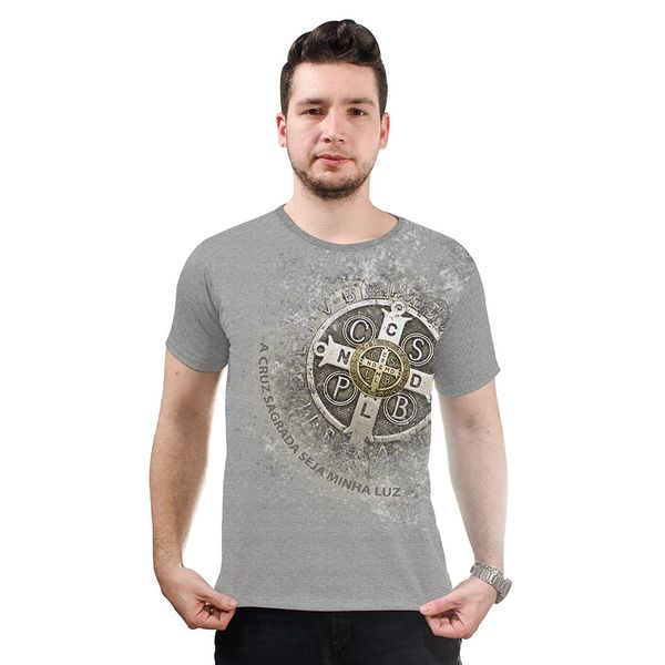 Camiseta-Medalha de São Bento.GCA752