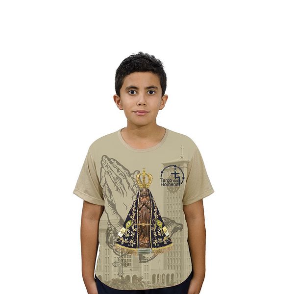 Camiseta Juvenil-Terço Dos Homens Nsa.GCJ699