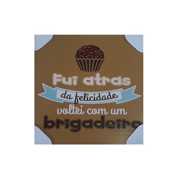 QUADRO 30X30CM BRIGADEIRO