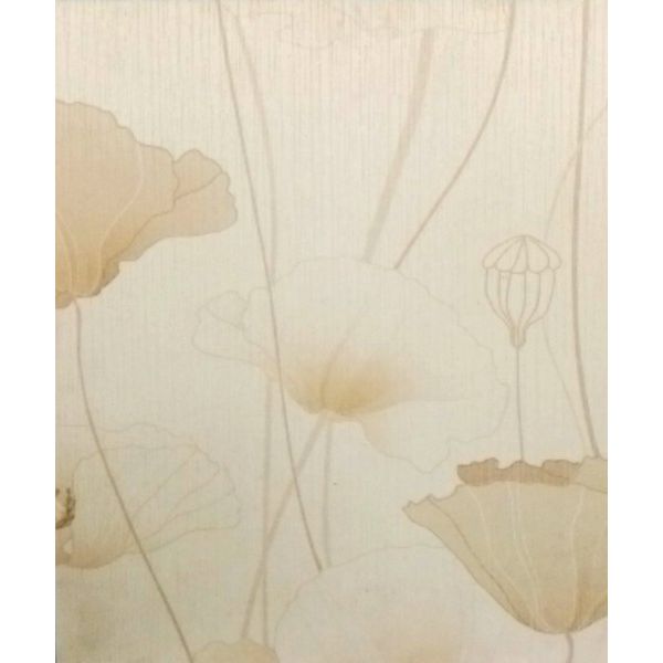 PAPEL DE PAREDE FLORAL 0,53X10MT 