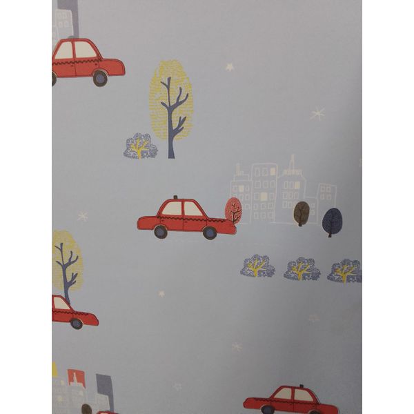 PAPEL DE PAREDE FOFURA BABY FF4009 CARROS