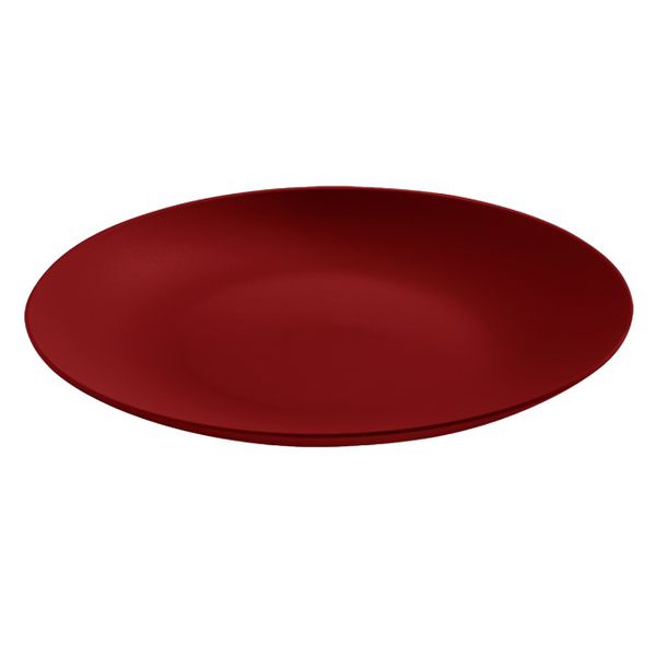 KIT 4PC PRATO 257MM VERMELHO