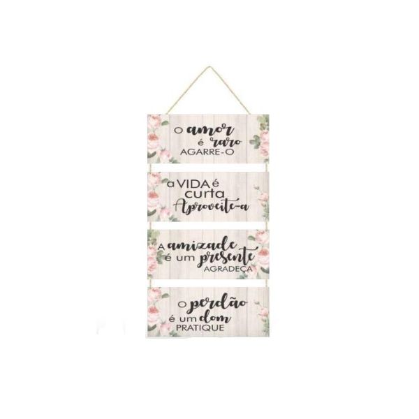 JOGO PLACAS CORDA C/4 AMOR 