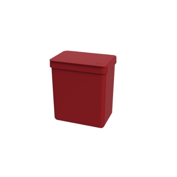 LIXEIRA SINGLE 2,5L - VERMELHO BOLD