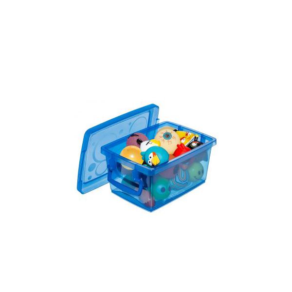 MINI ORGANIZADOR PLAST.AZ C/TRAV 400ML