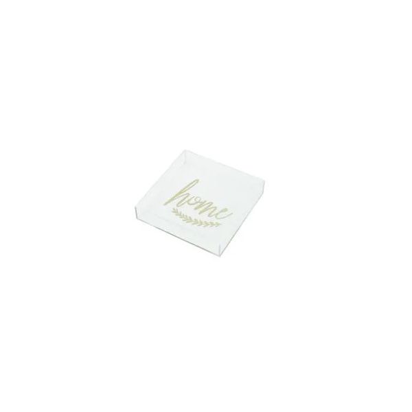 ORGANIZADOR ACRILICO HOME GOLD PARENTE 13X13X3CM