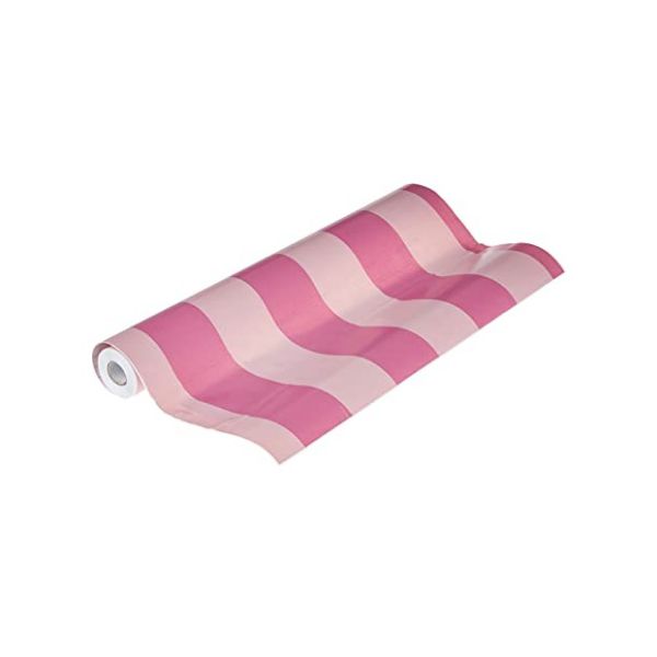 PAPEL DE PAREDE ADESIVO FANTASIA 45X10M UN LISTRA ROSA/PINK 510