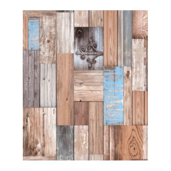 PAPEL DE PAREDE MADEIRA 0,53X10MT 