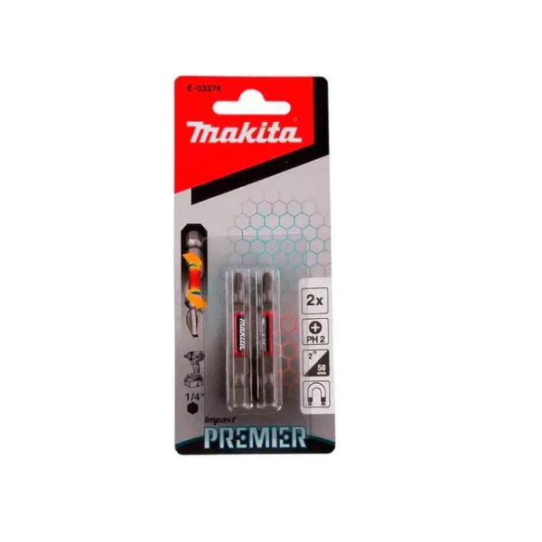 BIT DE TORCAO IMPACT PH2-50MM/2PCS
