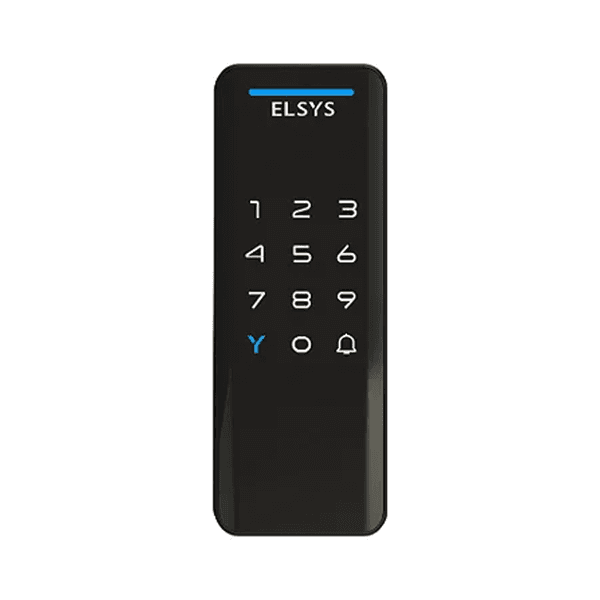 Fechadura Digital de Sobrepor, Abertura por senha ou tag, Pop, Preta, DS1100V, Elsys
