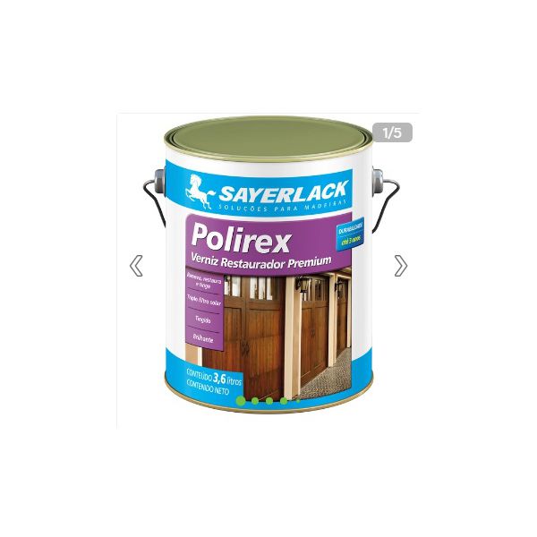 VERNIZ POLIREX 3,6LT MOGNO SB.2315.2245GL 