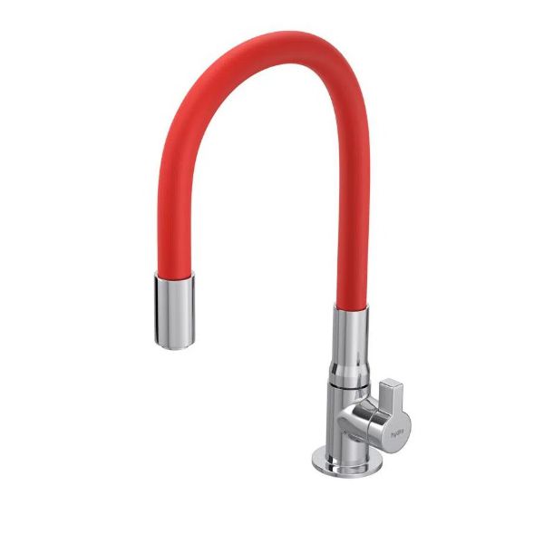 TORNEIRA DE BANCADA P/COZINHA HYDRAMOTION MT - VERMELHA