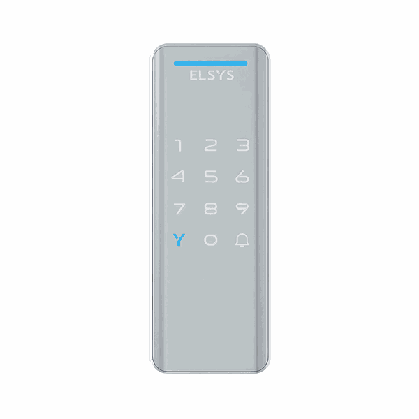 FECHADURA DIGITAL SOBREPOR ESF-DS1100V PRATA