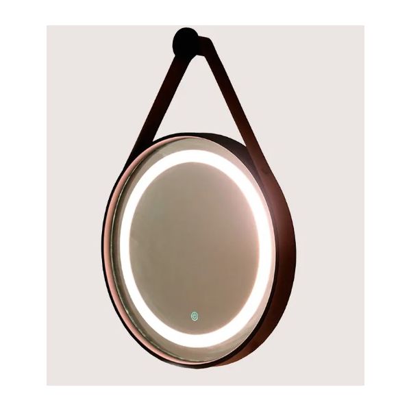 Espelho LED Marigold 60cm Marrom Touch