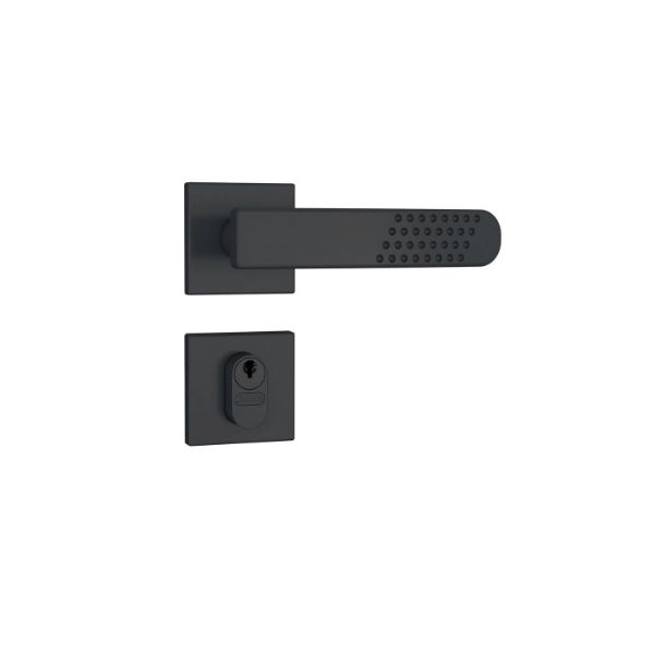 FECHADURA EXTERNA 803/21 ROS QUAD PRETO FOSCO