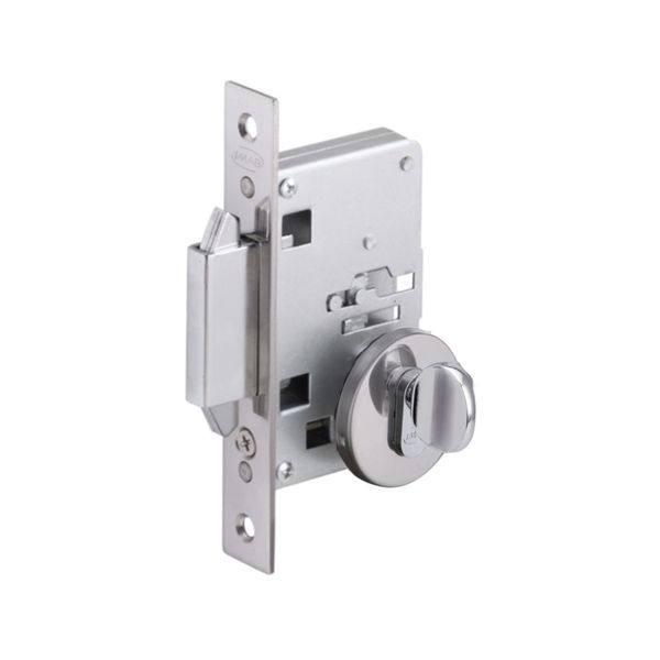 FECHADURA AUX 2469 C/ BOTAO INOX 1/2