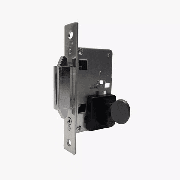 FECHADURA LINGUETA QUADRADA 2441B PT WC