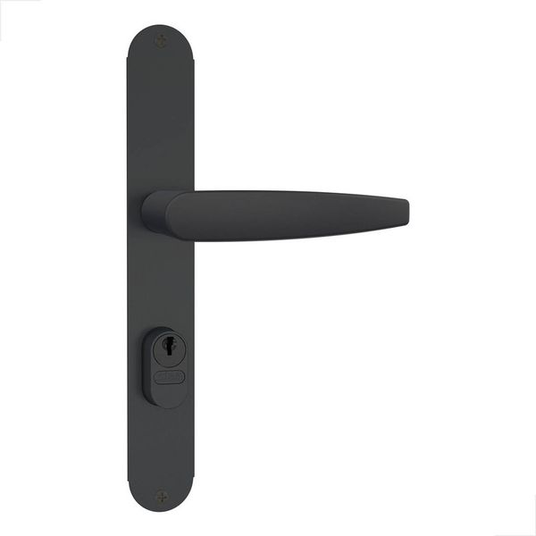 FECHADURA EXT 603/33 36MM ESP PT FOSCO