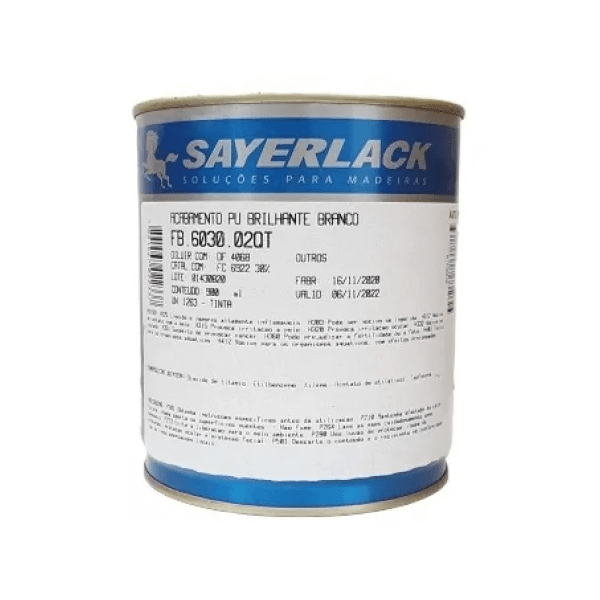 ACABAMENTO PU 3,6LT BRILHANTE BRANCO FB.6030.02GL 