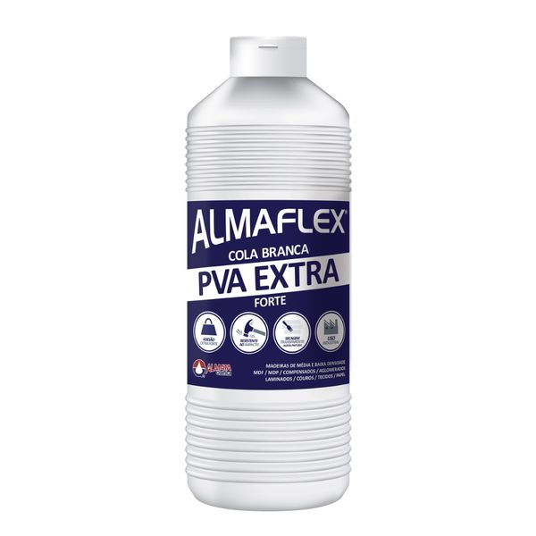 COLA BRANCA PVA EXTRA FORTE 1KG