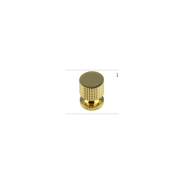 PUXADOR BOTAO LOFOTEN UNI DIA. 21MM DOU BRILHO
