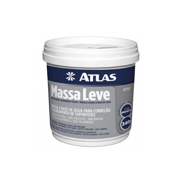 MASSA LEVE P/ REPAROS 340G