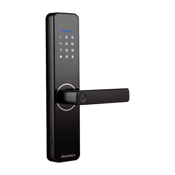 FECHADURA DIGITAL EMBUTIR TITAN/WIFI PT 