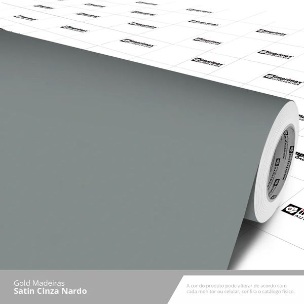 LAMINADO VINIL 1,22 X 0,14MM GOLD FORMICA SATIN CINZA NARDO