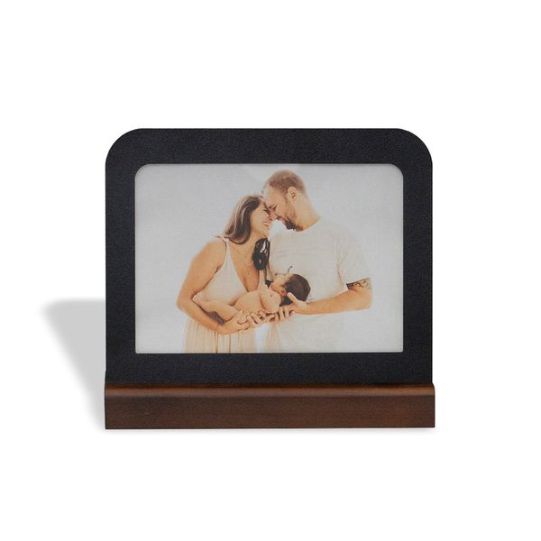 PORTA RETRATO DE MESA EM ACO 13X18 FLAT