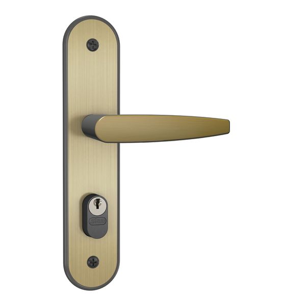 FECHADURA EXTERNA OXIDADA 804/33 (G)