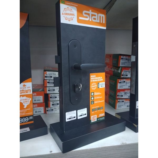FECHADURA EXT ALAV (G) PT STAM 804/33 56465 | Fechacom