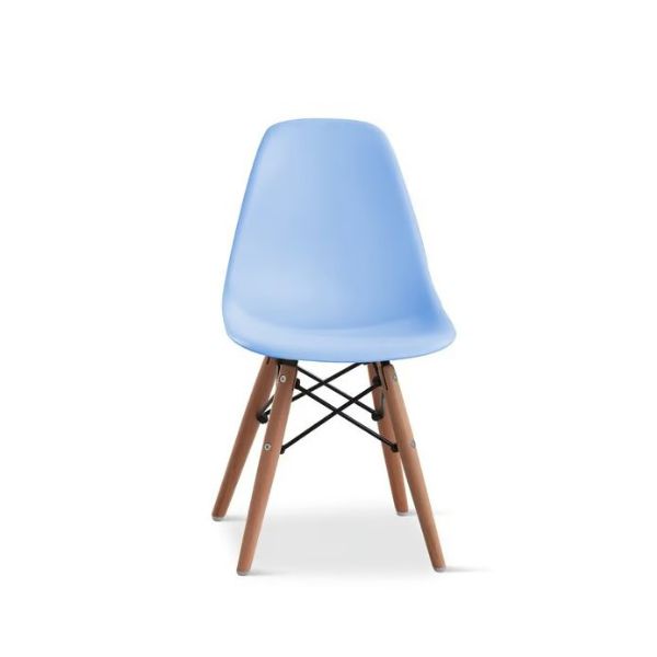 CADEIRA EAMES PP AZUL CLARO DSW-M