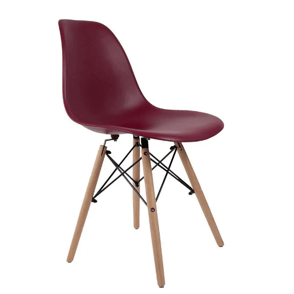 CADEIRA EAMES PP VERMELHO FALU DSW-M