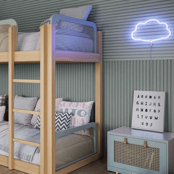 PAINEL RIPADO LAMINADO VERDE 10CM X 10MT - LINHA PLAY