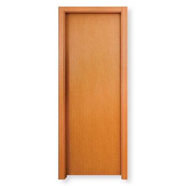 KIT PORTA MADEIRA CURUPIXA 210X70CM C/ ALIZAR BATENTE 10 A 16CM