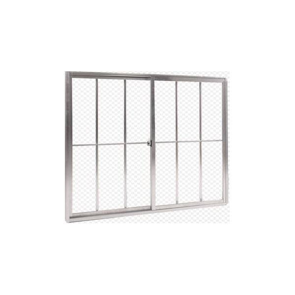 JANELA DE CORRER C/ GRADE HOME NAT 2FLS CAN 120x100cm