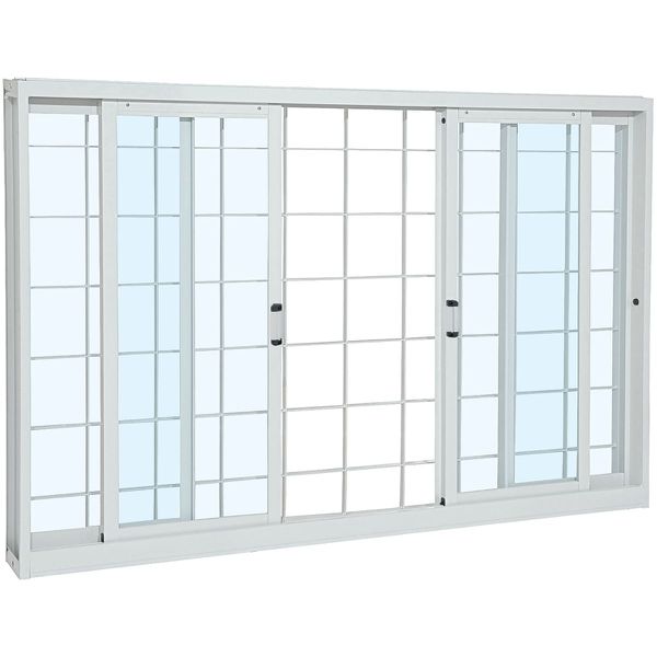 JANELA DE CORRER 4 FOLHAS 100X200X12CM BR