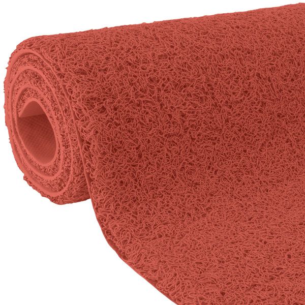 CAPACHO VINIL VEMELHO 60CM