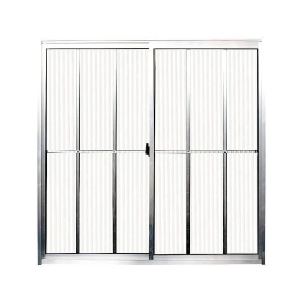JANELA DE CORRER C/ GRADE HOME NAT 2FLS CAN 1,00X100M