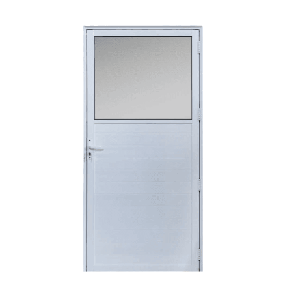 PORTA ALUMINIO ESAL BRANCO MAXX VALEN FECH 0,85 CM