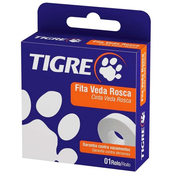 FITA VEDA ROSCA TIGRE 18MMX50MT