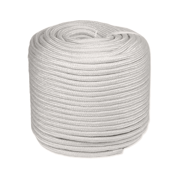 CORDA POLIESTER TRANC 10MM BRANCA