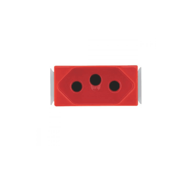 MODULO TOMADA TRAMONTINA ARIA 20A VERMELHO 57217/033